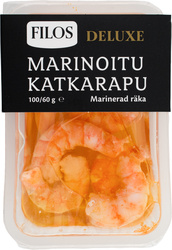 Filos Deluxe marinoitu katkarapu 100/60g