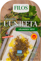 Filos uunifeta PDO Välimeren yrtit laktoositon 153g