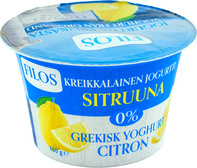 Filos kreikkalainen jogurtti sitruuna 0% 150g