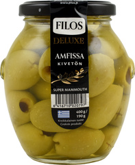 Filos Deluxe vihreä oliivi Amfissa kivetön 400/190g super mammouth