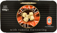 Sesame vaniljahalva 100g