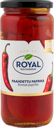 Royal punainen paahdettu kuoreton paprika 465/350g