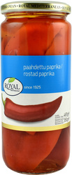 Royal punainen paahdettu kuoreton paprika 465/350g