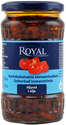 Royal aurinkokuivattu tomaatti suikaleina 200g