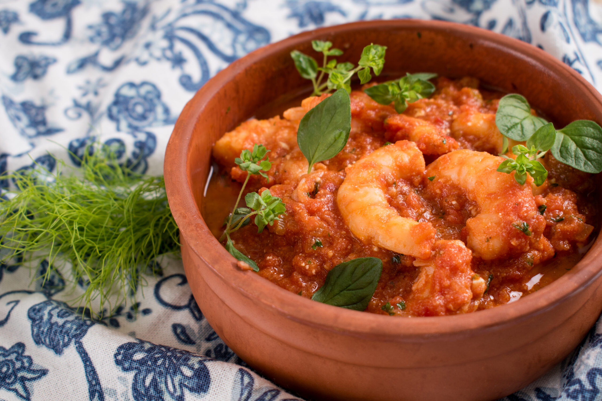 Katkarapu-saganaki